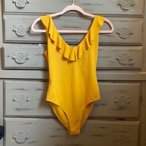 Yellow Bodysuit